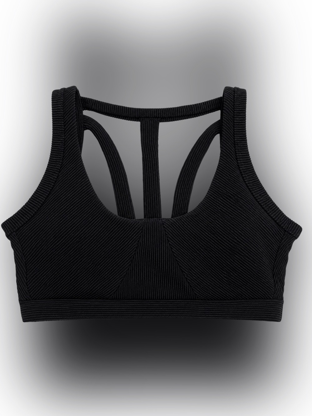 Tiger Friday Child Large Black Dance Top with Strappy Back